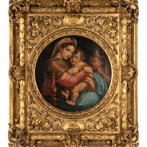 After Raphael 19th Century Madonna 348a06