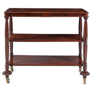 A William IV Figured Mahogany Server Circa 348a7b