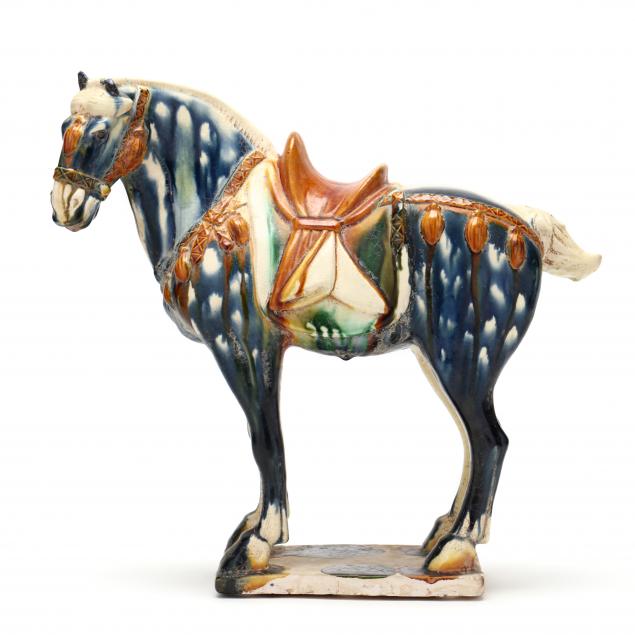 A CHINESE TANG STYLE HORSE  20th century,