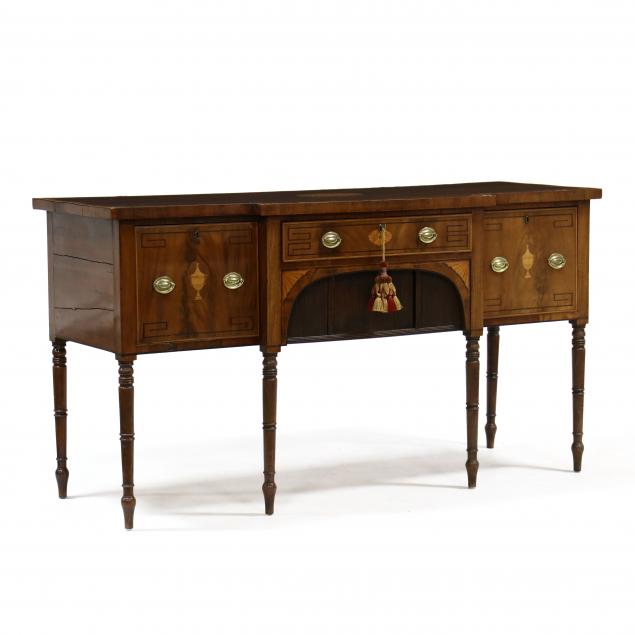 ENGLISH SHERATON INLAID MAHOGANY 348af8