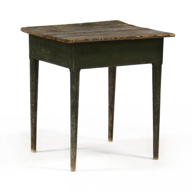 SOUTHERN PAINTED WORK TABLE Attributed