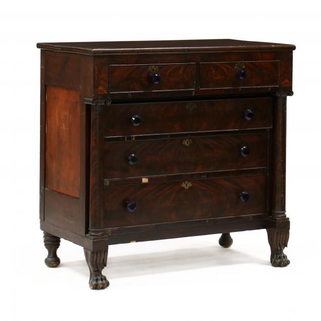 AMERICAN LATE CLASSICAL MAHOGANY