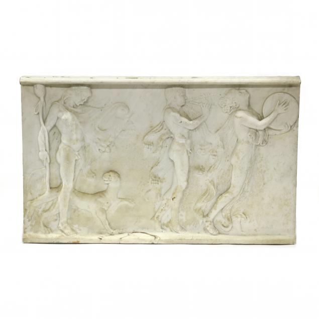 ANTIQUE CLASSICAL STYLE RELIEF 348c3c