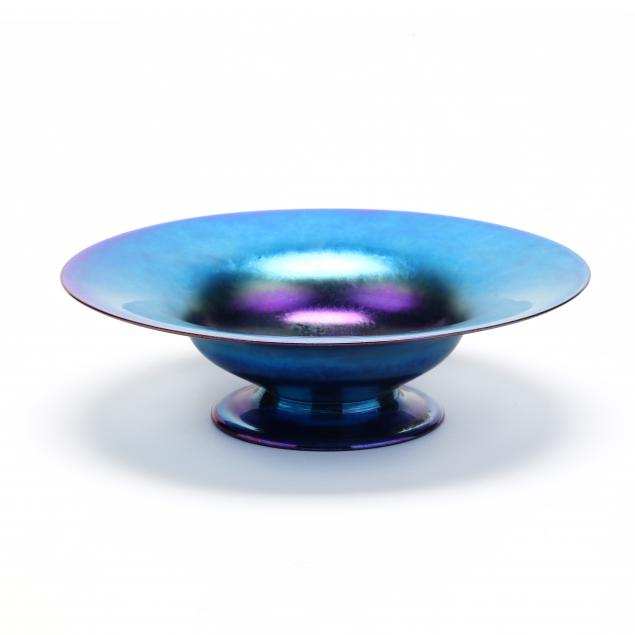 L.C. TIFFANY, FAVRILE CENTER BOWL