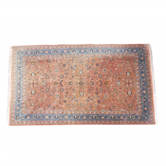 INDO PERSIAN CARPET Peach field with
