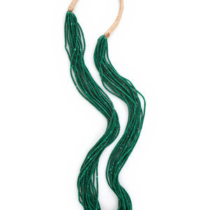 Pueblo Multi strand Rolled Malachite 34b43f