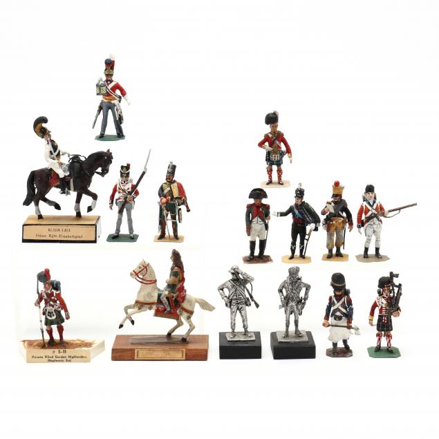 FIFTEEN TOY SOLDIER MODELS INCLUDING 34b44b