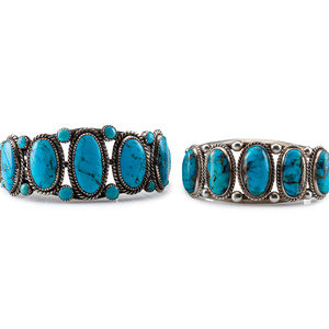 Navajo Silver Wire and Turquoise