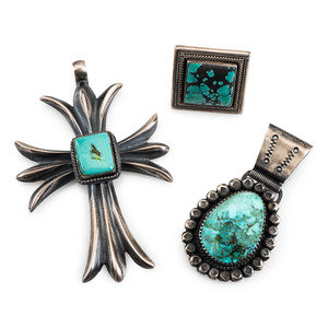 Navajo Sterling Silver and Turquoise