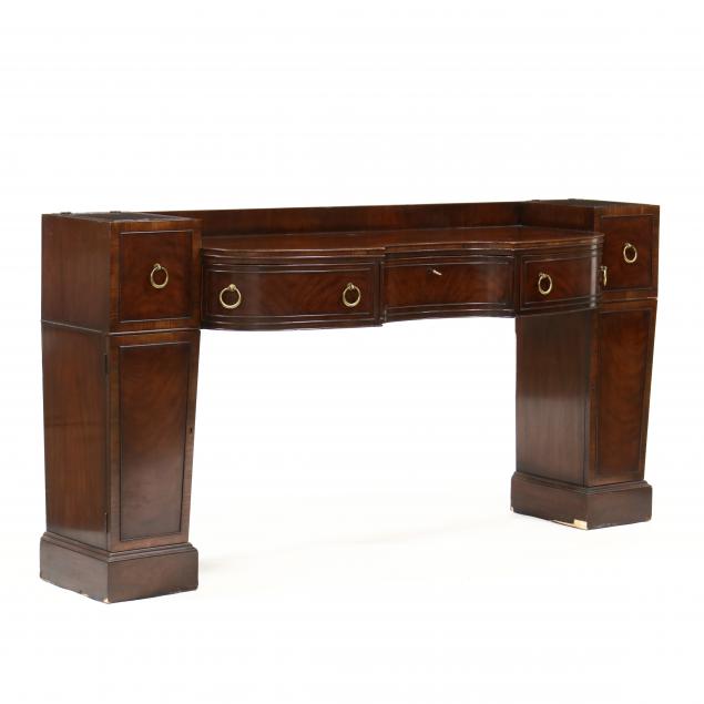 BAKER GEORGIAN STYLE DOUBLE PEDESTAL 34b488