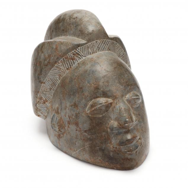 CONTEMPORARY WEST AFRICAN CARVED