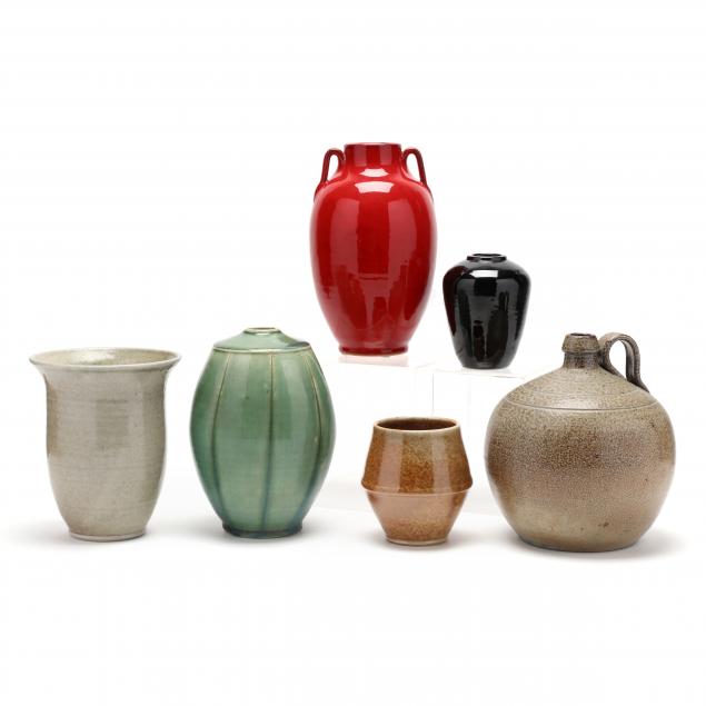 NC POTTERY, A SELECTION OF BEN OWEN