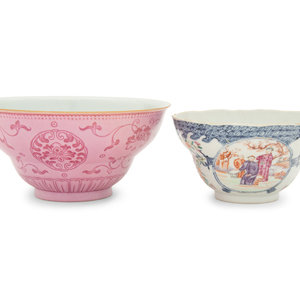 Two Chinese Porcelain Bowls
19TH