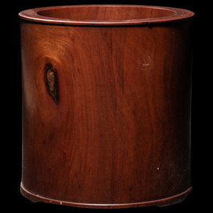 A Chinese Huanghuali Brushpot of 34b589