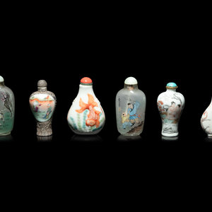 Six Chinese Snuff Bottles
19TH-20TH