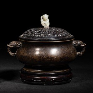 A Chinese Bronze Incense Burner of 34b5f2