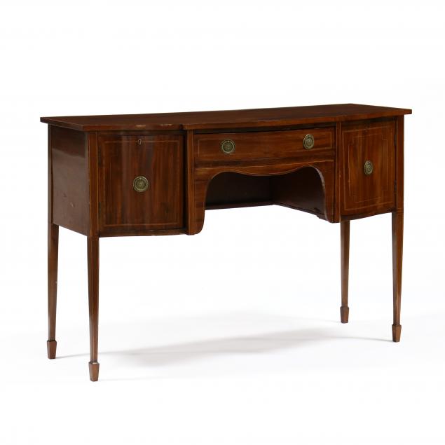 EDWARDIAN INLAID MAHOGANY DIMINUTIVE