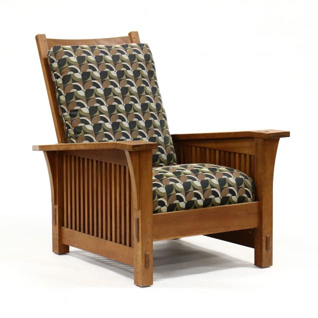 STICKLEY, CHERRY MORRIS CHAIR  Late