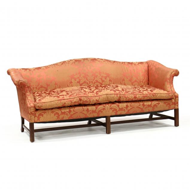 CHIPPENDALE STYLE SOFA Mid 20th 34b72e