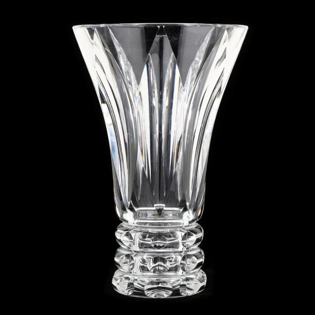 ST. LOUIS, CUT CRYSTAL VASE 20th