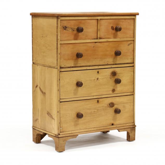 CONTINENTAL PINE TALL MULE CHEST 34b813