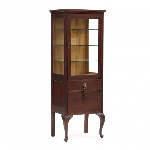 VINTAGE QUEEN ANNE STYLE MAHOGANY