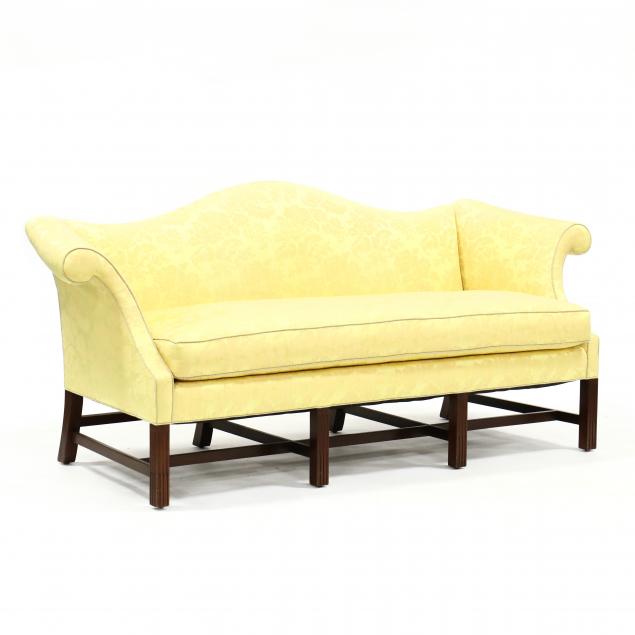 CHIPPENDALE STYLE SOFA Late 20th 34b87e