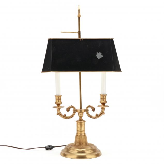 FRENCH BRASS BOUILLOTTE TABLE LAMP 34b8a9