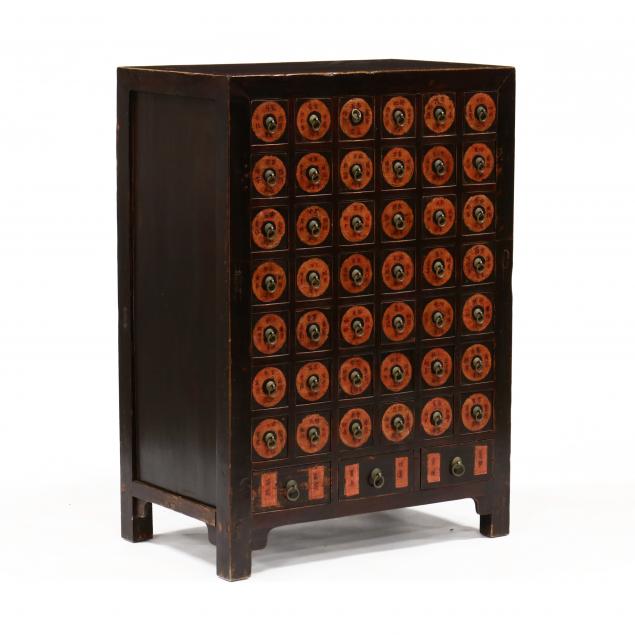 CHINESE APOTHECARY CABINET Early