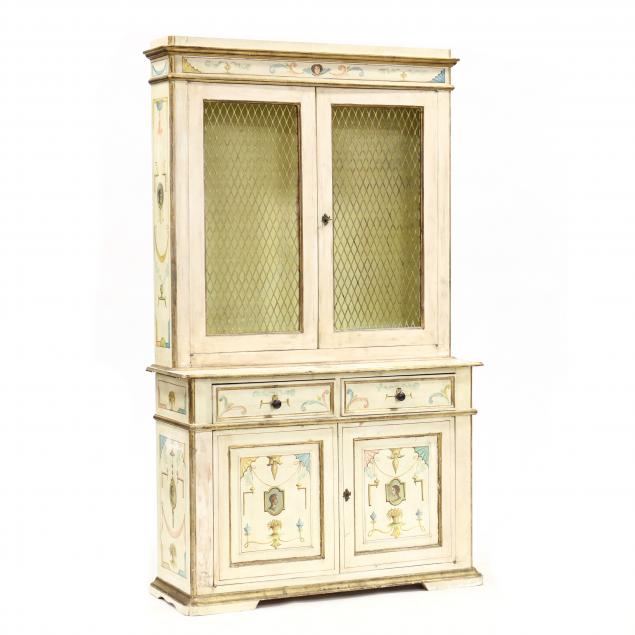 ITALIANATE PAINTED BOOKCASE Second 34b947