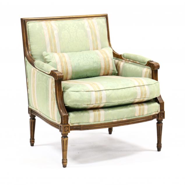 BAKER, LOUIS XVI STYLE BERGERE