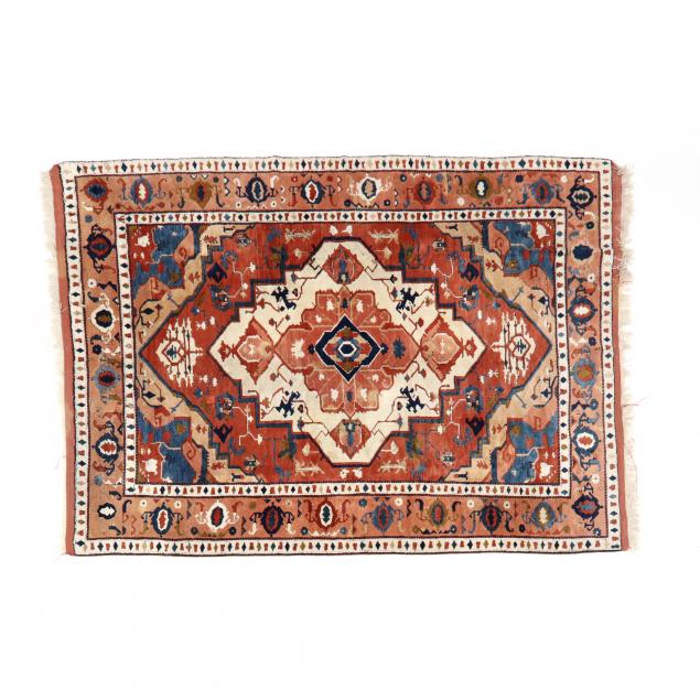 HANDWOVEN ORIENTAL WOOL RUG In 34b986