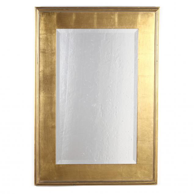 CONTEMPORARY GOLD LEAF MIRROR Pottery 34babd