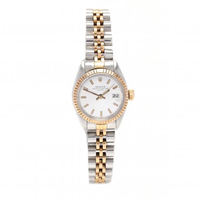 LADY S TWO TONE OYSTER PERPETUAL 34bb4b