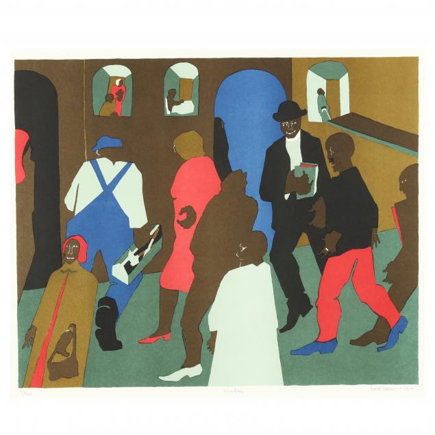 JACOB LAWRENCE AMERICAN 1917 2000  34bbcd