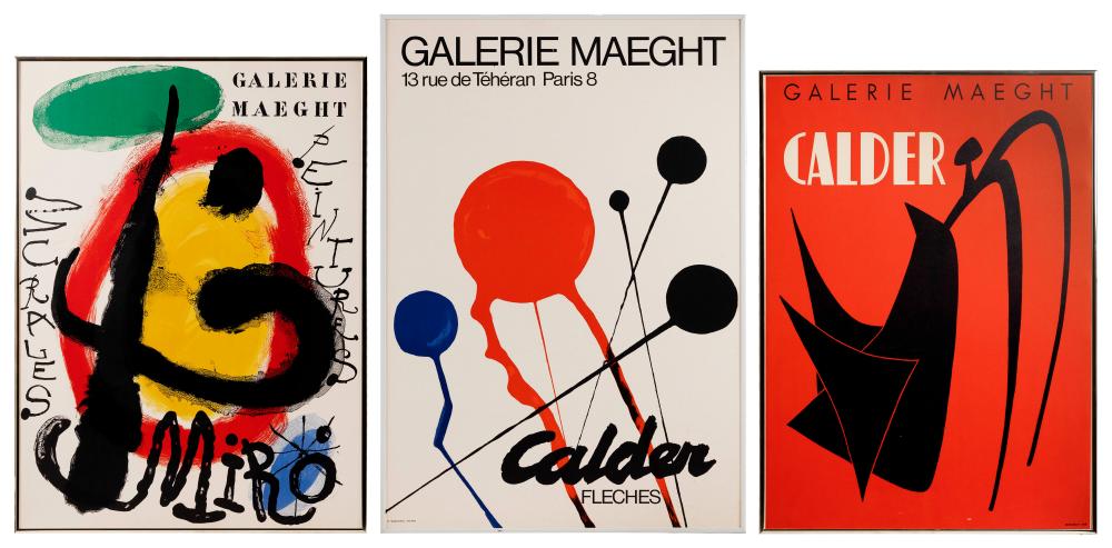 THREE GALERIE MAEGHT EXHIBITION