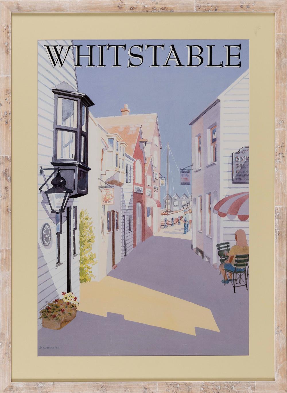 WHITSTABLE PRINT 28" X 18.75" SIGHT.