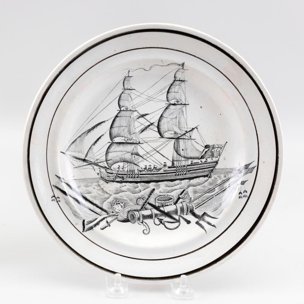 SOFT-PASTE PLATE WITH MARITIME