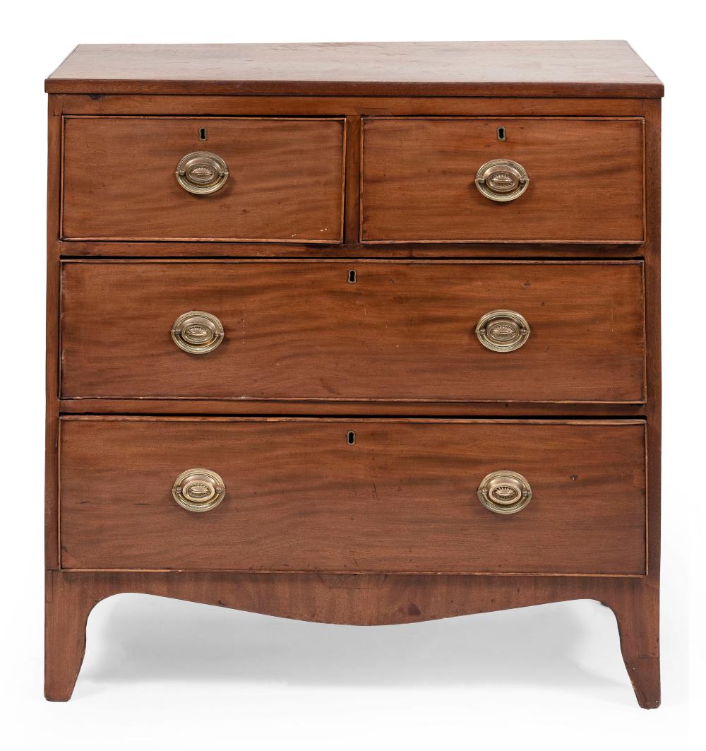 ENGLISH CHEST OF DRAWERS LATE 18TH 34bcb6