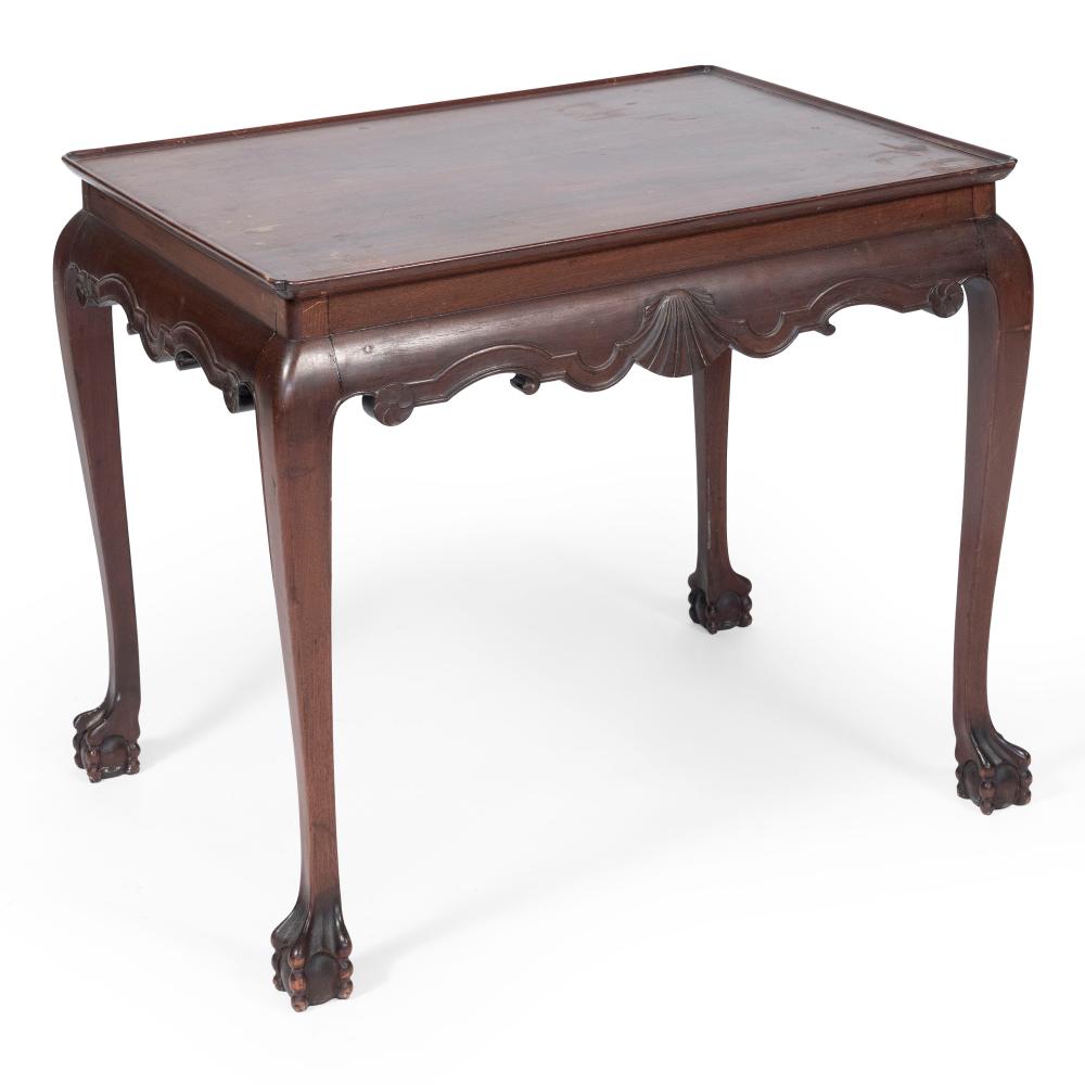 ENGLISH CHIPPENDALE STYLE TRAY TOP 34bcd2