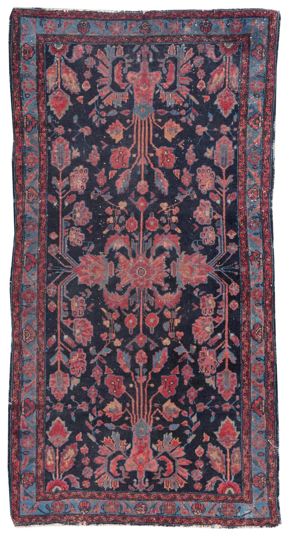 ORIENTAL RUG: HAMADAN 3'5" X 6'8"ORIENTAL