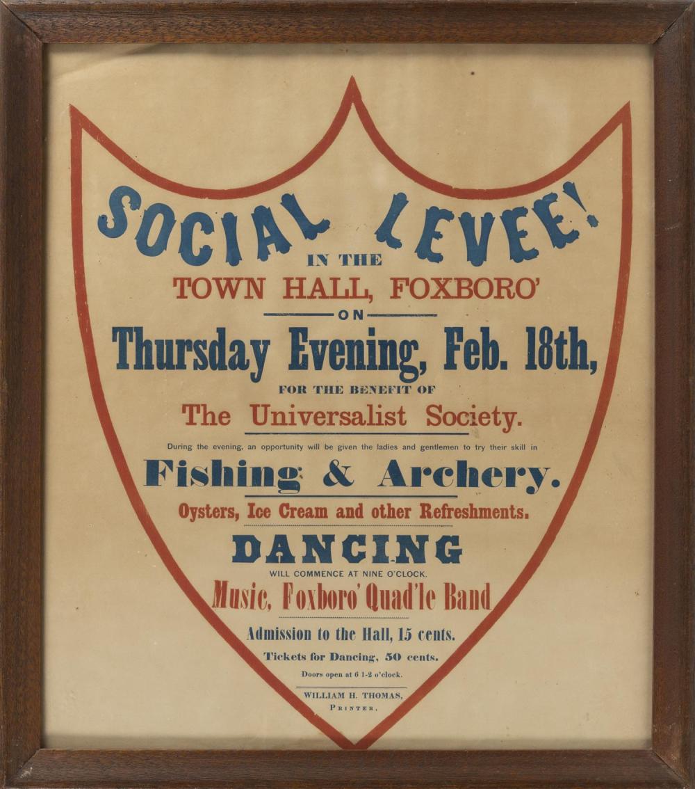 "SOCIAL LEVEE!" BROADSIDE LATE