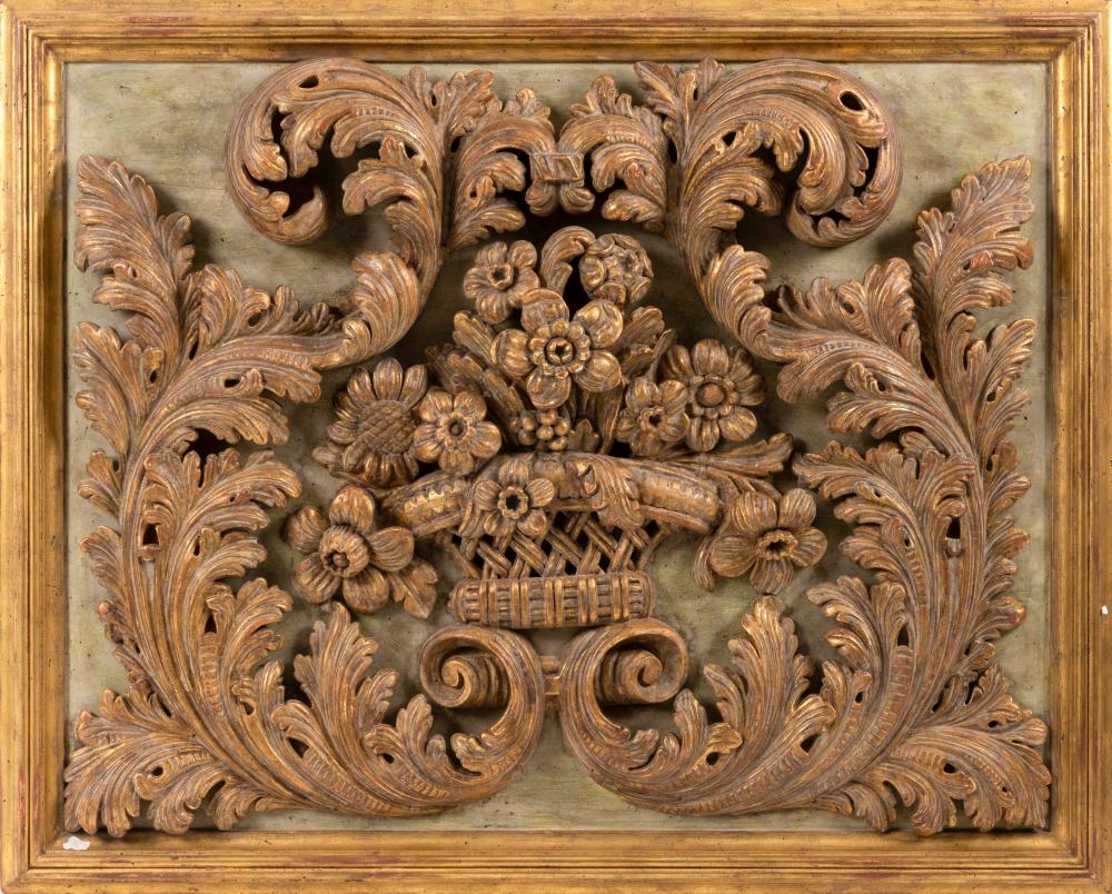 CONTINENTAL CARVED AND PARCEL-GILTWOOD