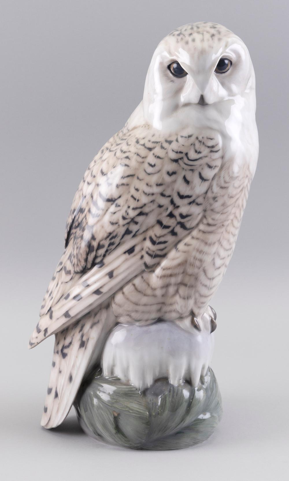 ROYAL COPENHAGEN PORCELAIN SNOWY OWL