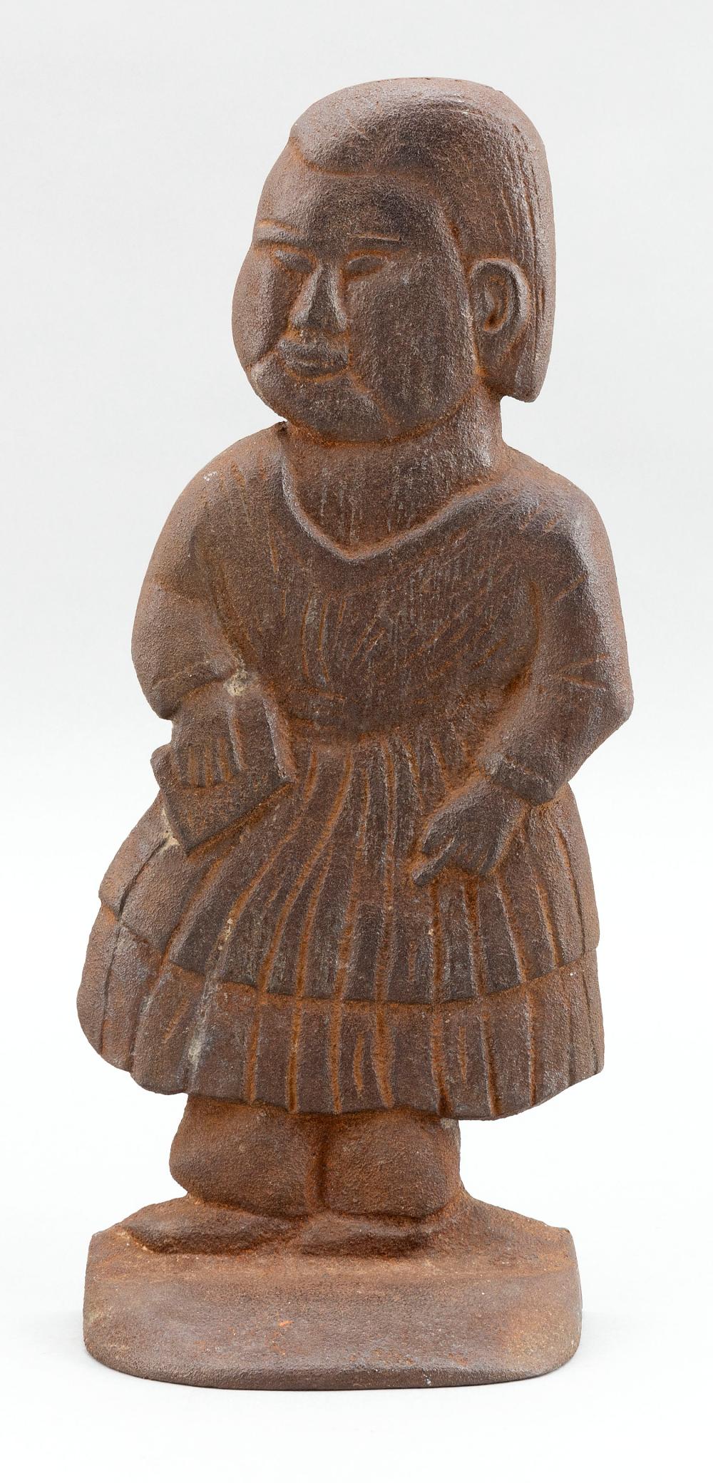 CAST IRON DOORSTOP IN THE FORM 34c02f