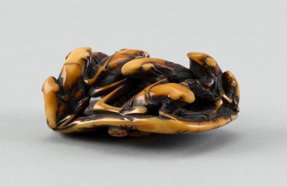 JAPANESE IVORY NETSUKE 18TH 19TH 34c114