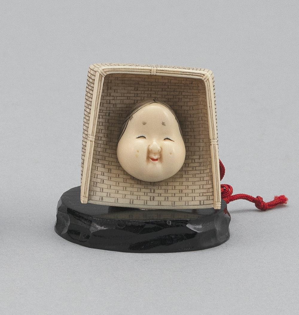 JAPANESE IVORY NETSUKE EARLY 20TH 34c126