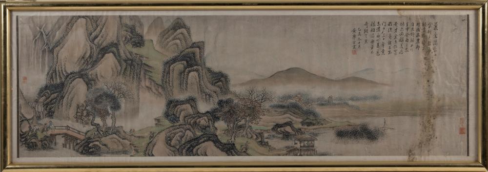 CHINESE SCROLL PAINTING ON PAPER 34c15b