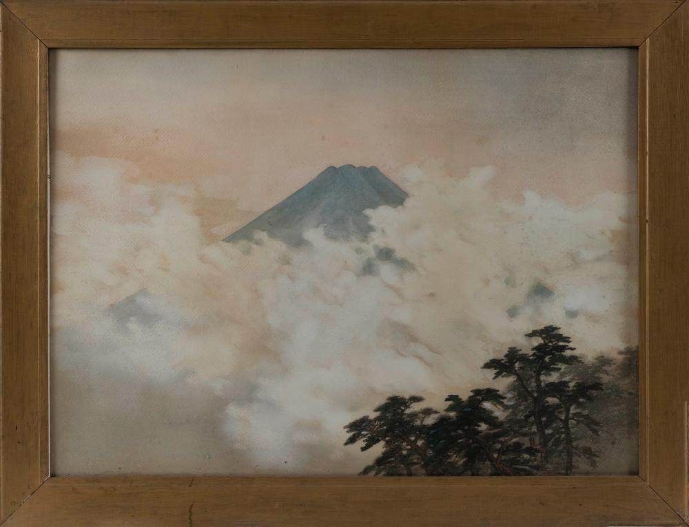 JAPANESE WATERCOLOR 20TH CENTURY