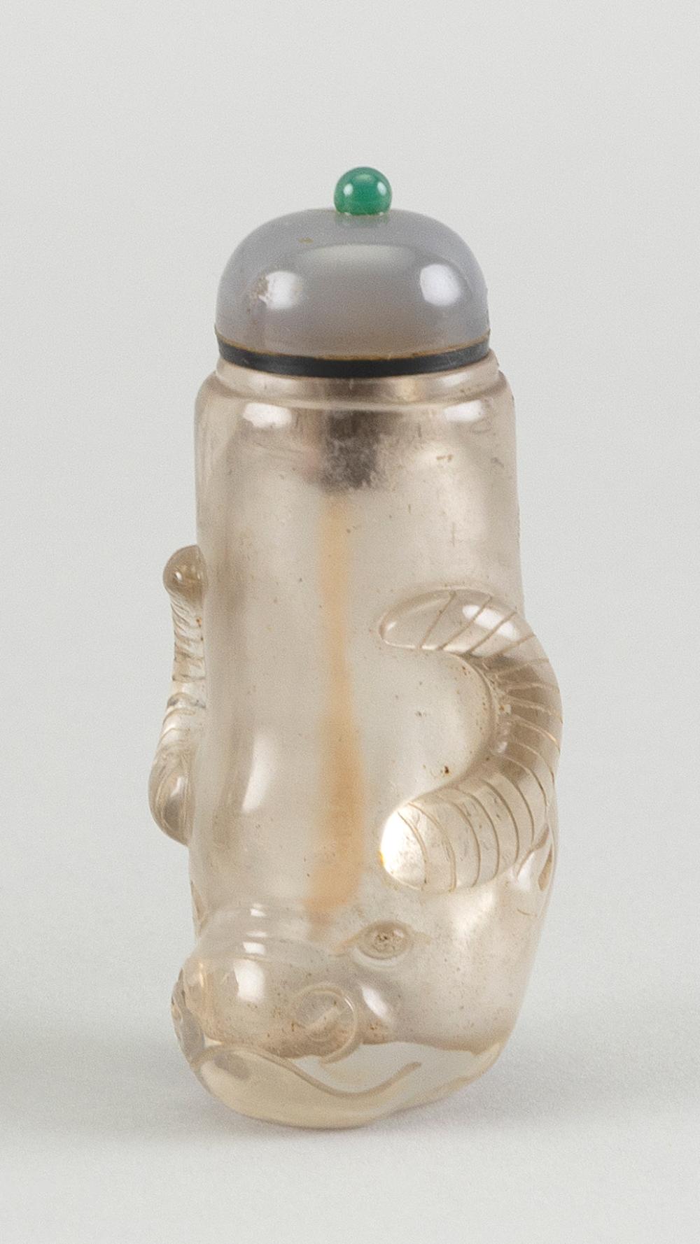 CHINESE ROCK CRYSTAL SNUFF BOTTLE 34c290